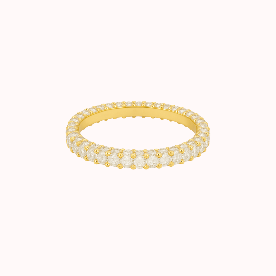 Pavé Bubble Band