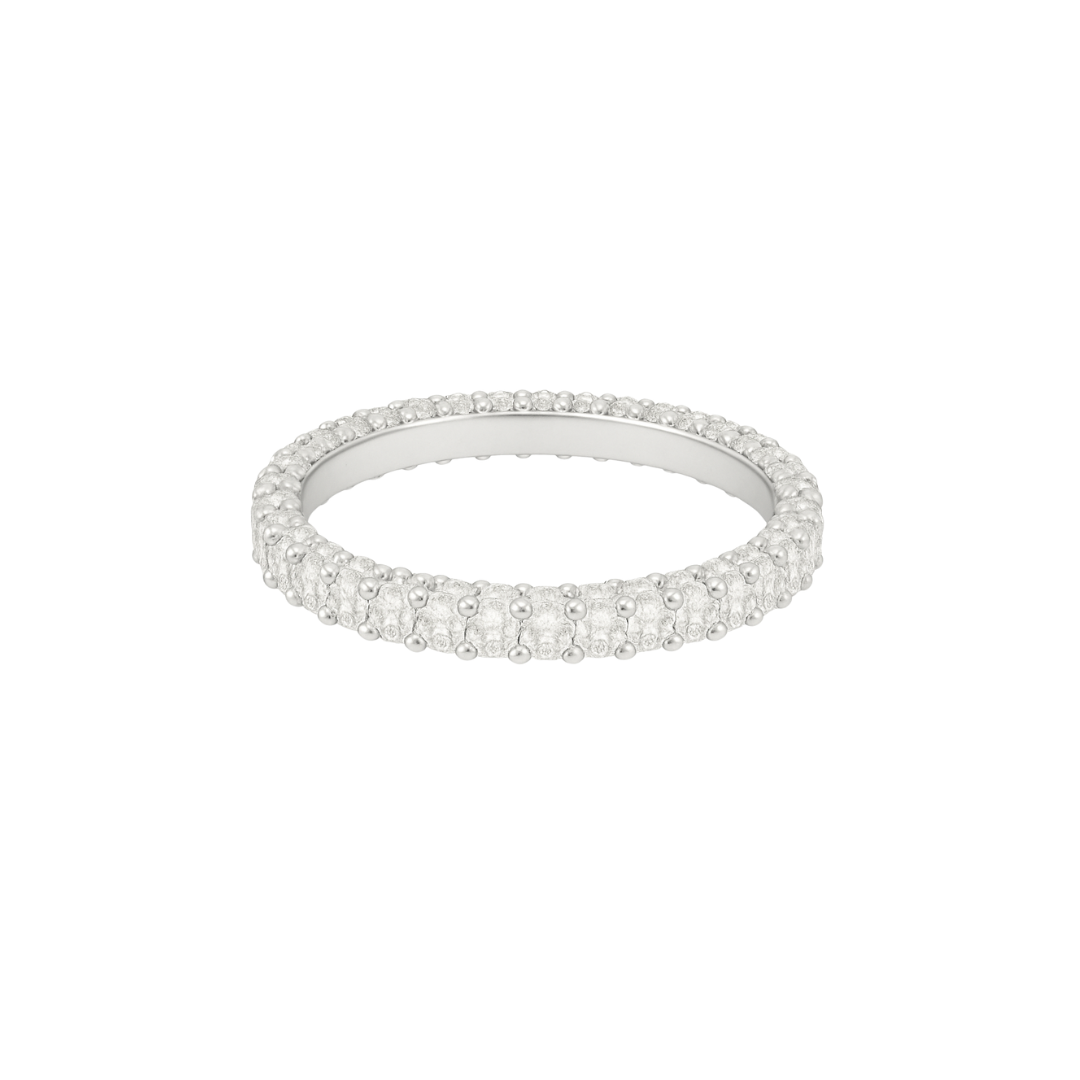 Pavé Bubble Band
