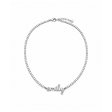Tennis Baby Script Name Necklace
