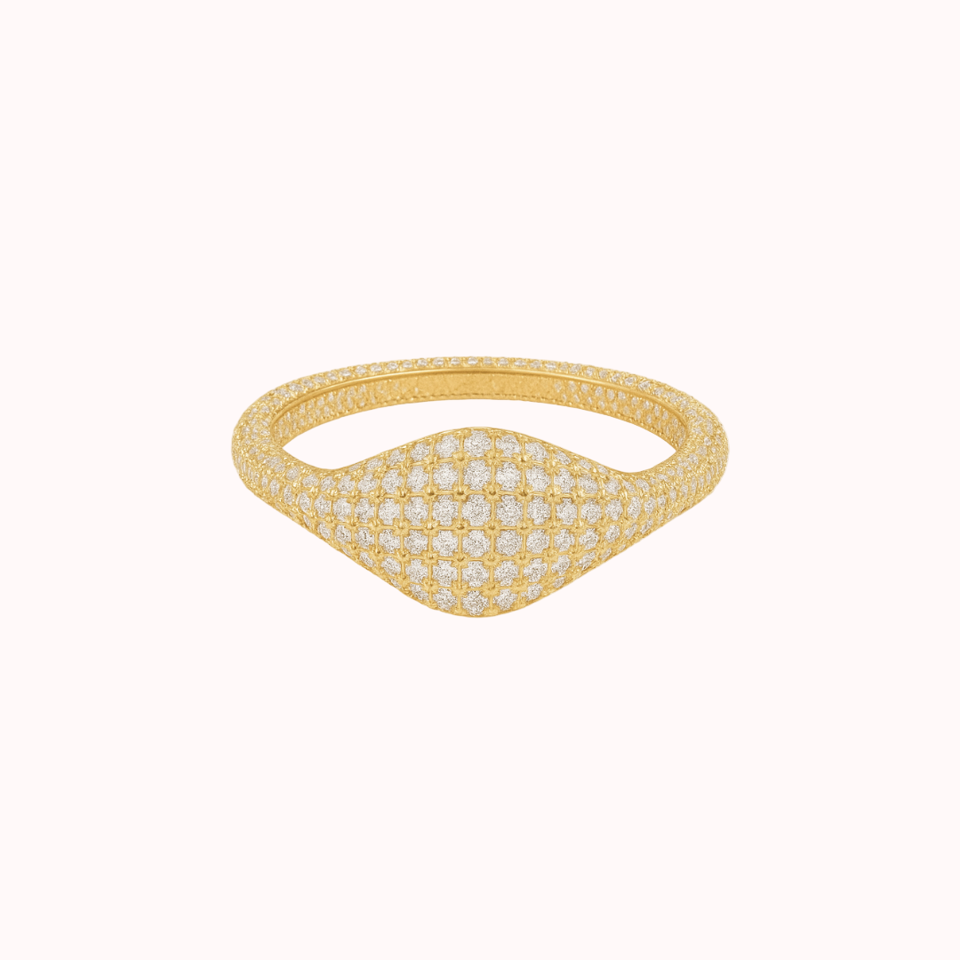 Pavé Pinky Ring