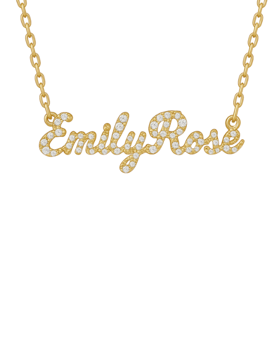 Script Name Necklace
