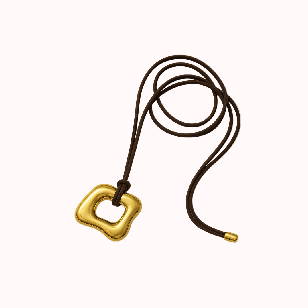 Brown Rope Necklace