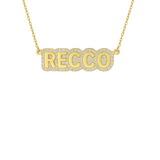 Cloud Name Necklace