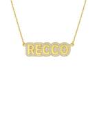 Cloud Name Necklace
