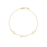 Baby Script Name Necklace (Three Names)