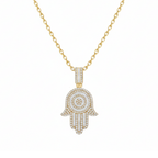 Hamsa Hand Necklace