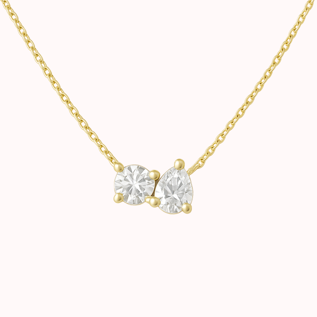 Deux Pierres Necklace