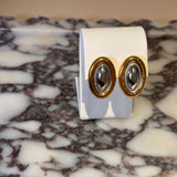 Two-Tone Oval Studs