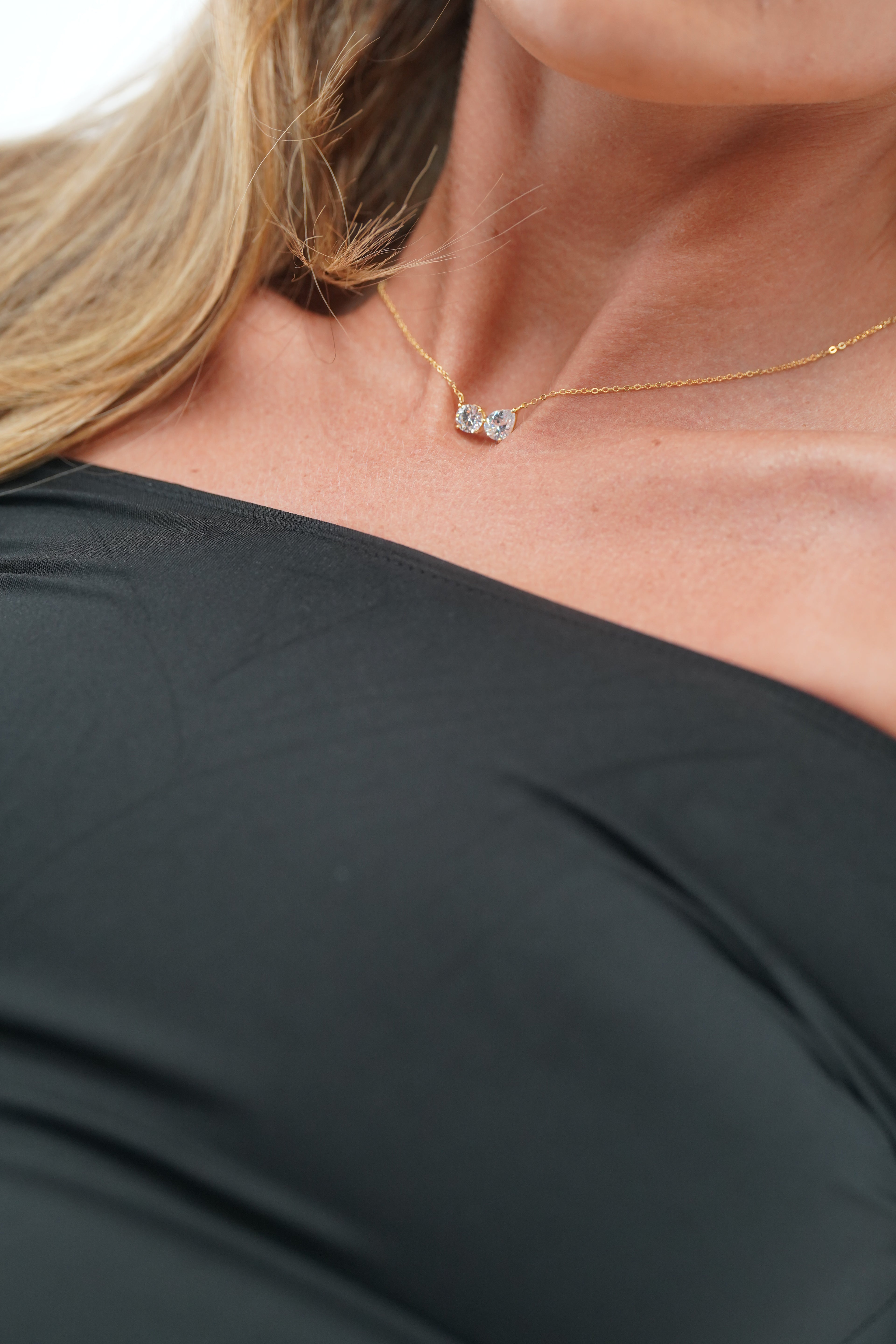 Deux Pierres Necklace