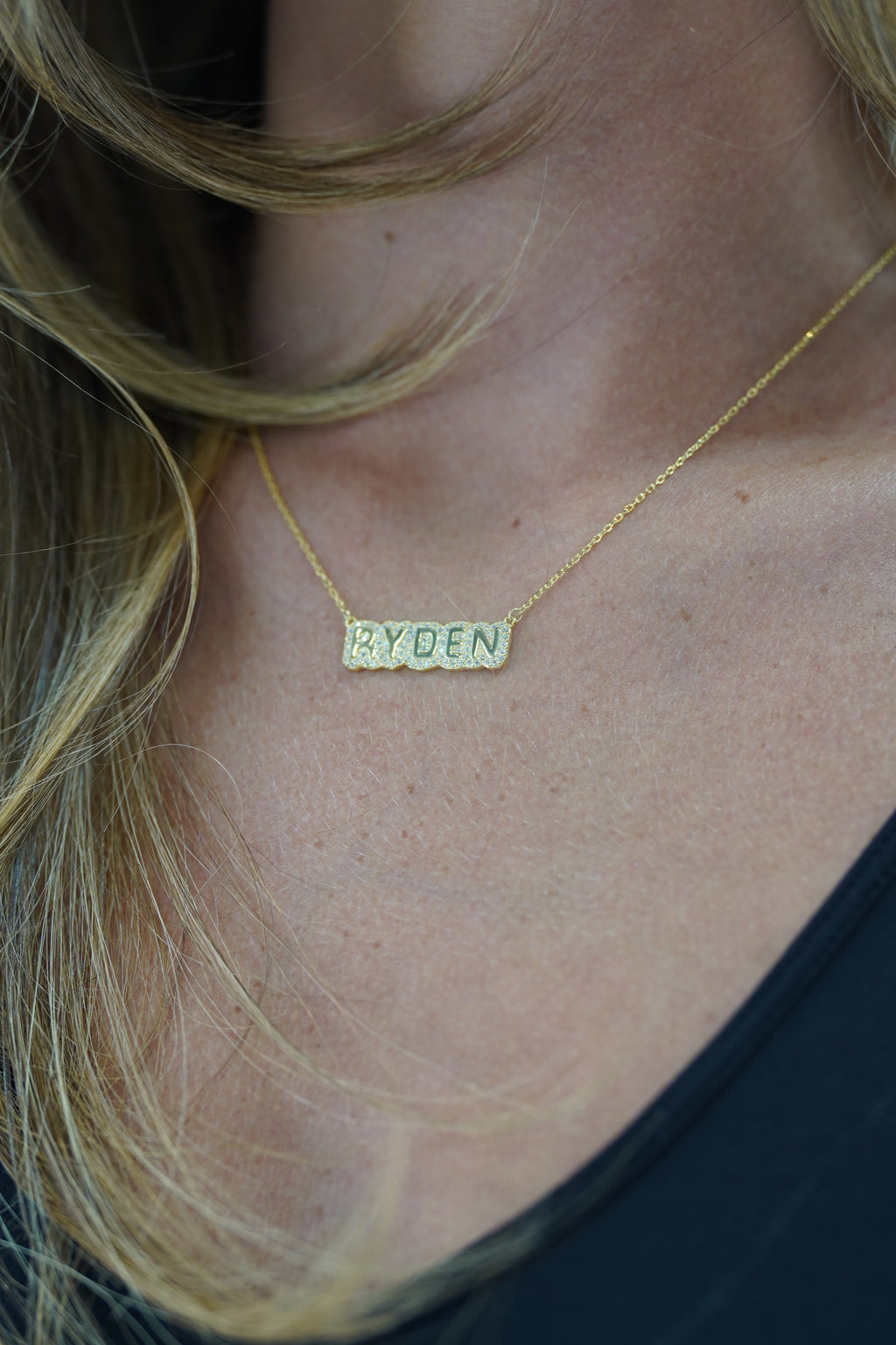 Cloud Name Necklace
