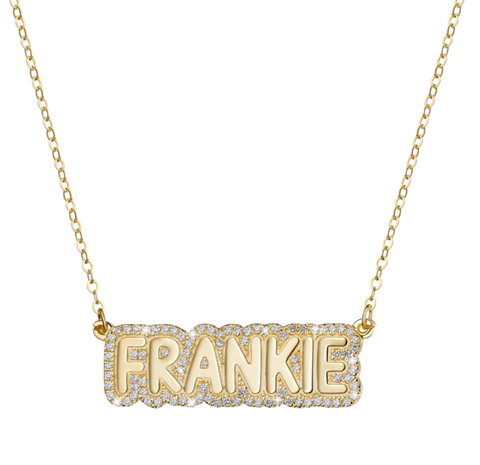 Iced Name Necklace