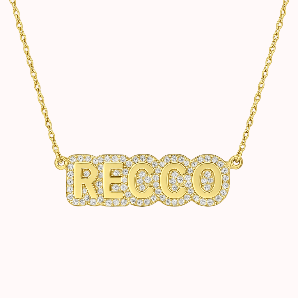 Iced Name Necklace